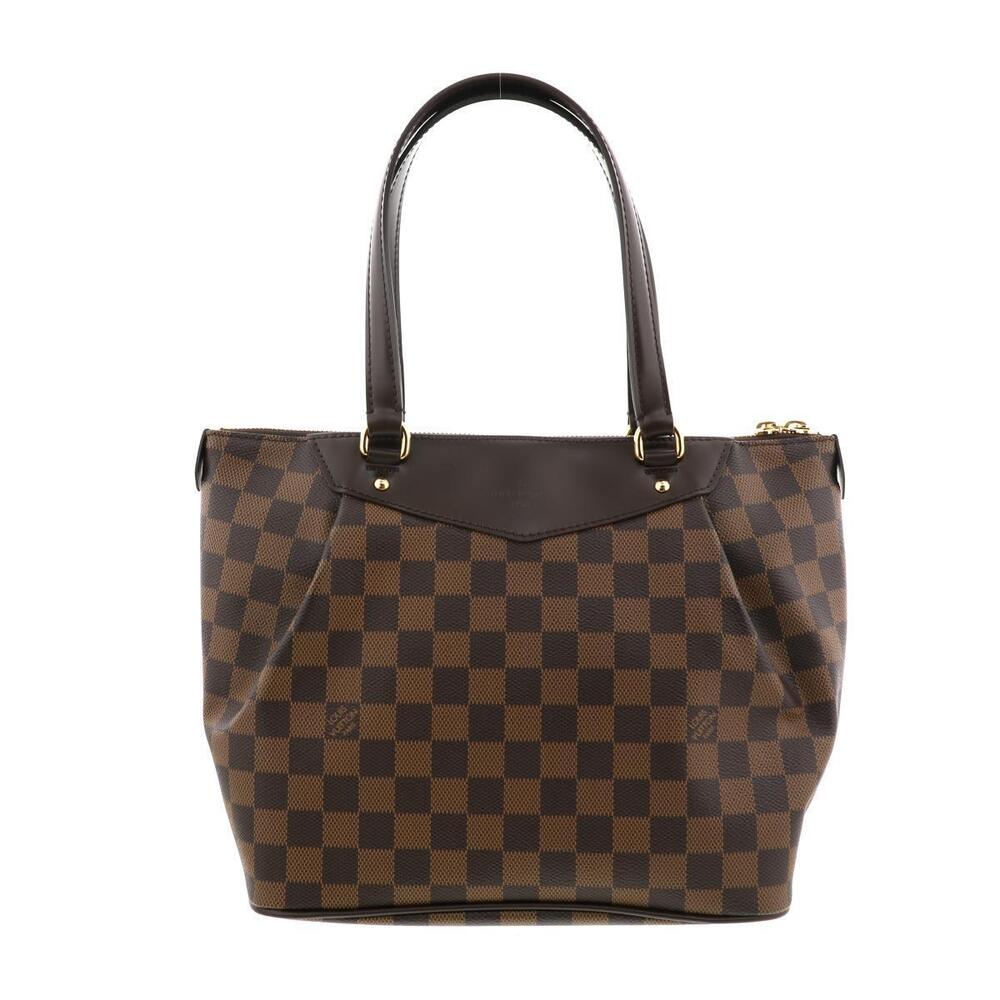LOUIS VUITTON Westminster Ebene Brown Bag Shoulder Messenger Damier